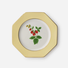 Roses Porcelain Dessert Plate Set