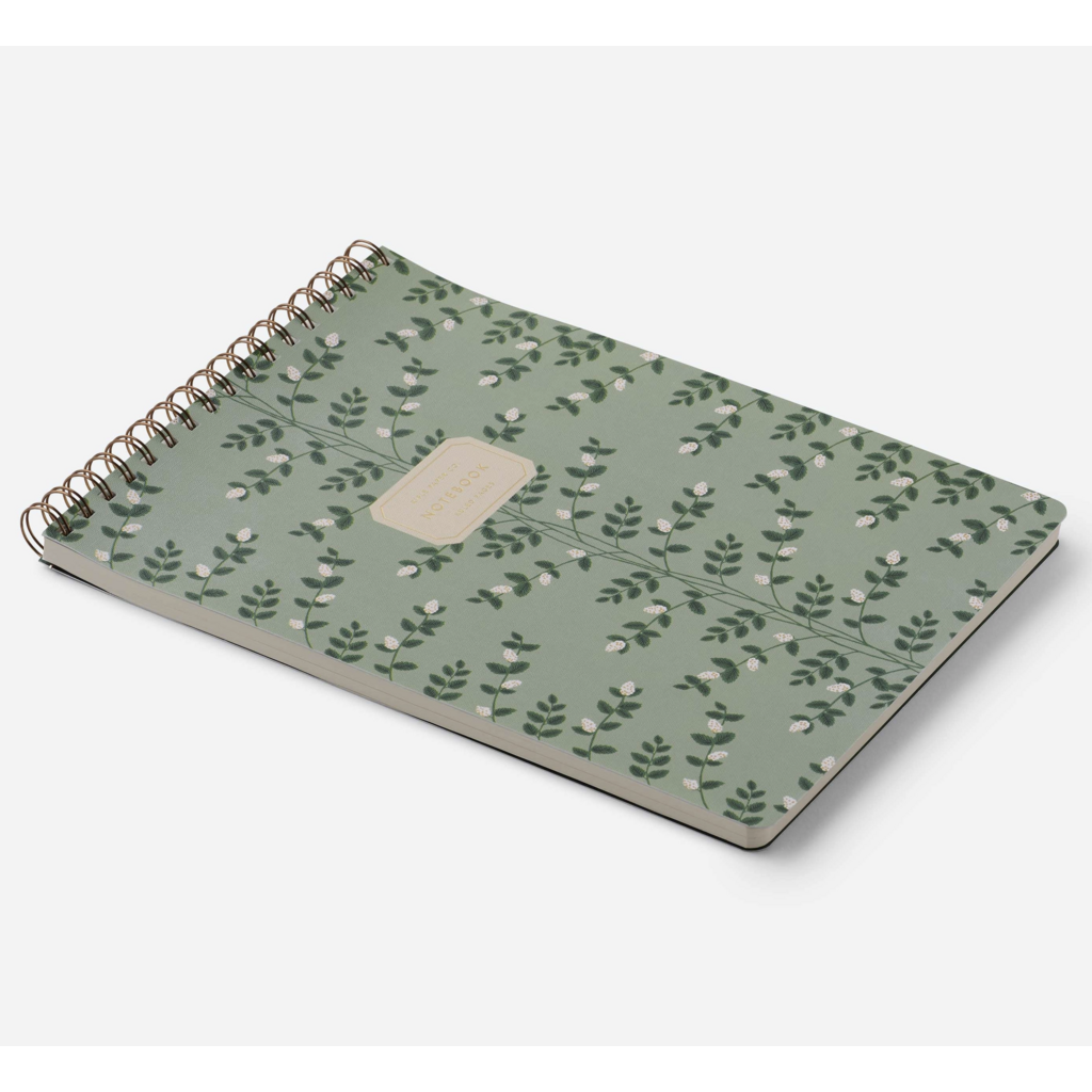 Climbing Vines Large Spiral Notebook