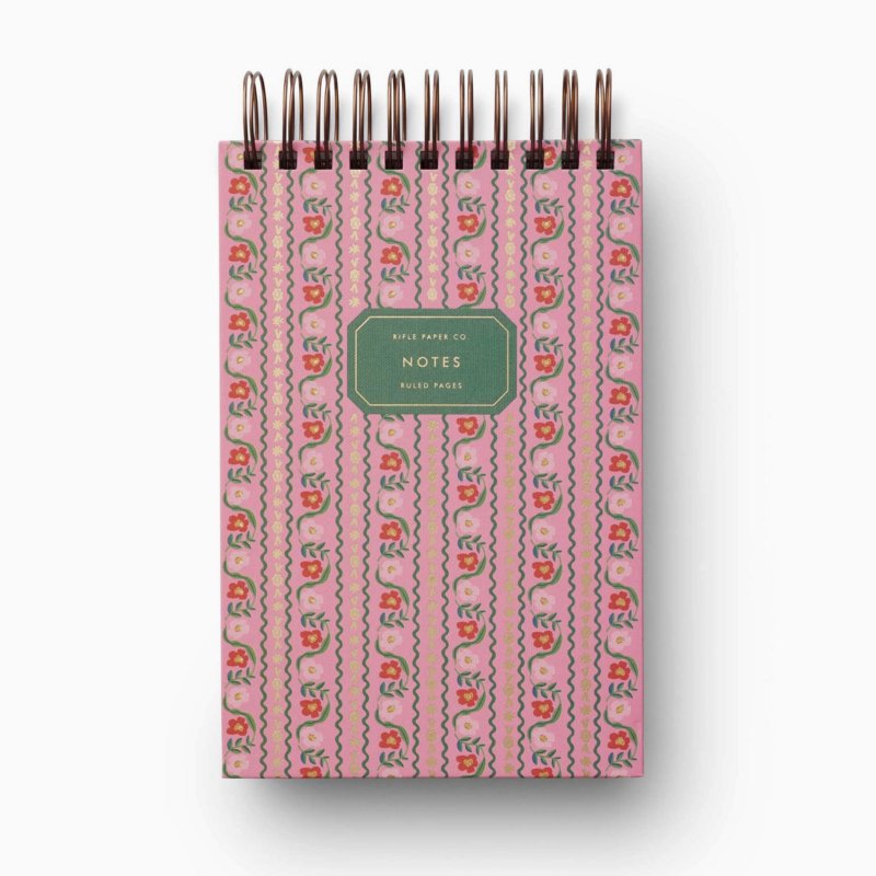 Delphine Spiral Notepad