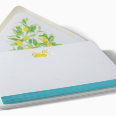 Lemon Fancy Pants Letterpress Notecards