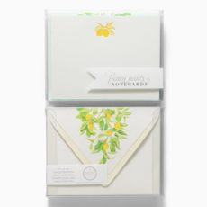 Lemon Fancy Pants Letterpress Notecards