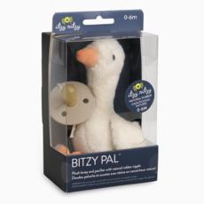 Bitzy Pal Natural Rubber Pacifier & Plush