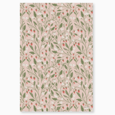 Strawberry Fields Gift Wrap Flat Sheet
