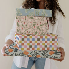 Strawberry Fields Gift Wrap Flat Sheet