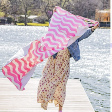 Coastal Comfort 2-in-1 Tote Towel