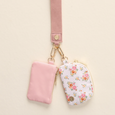 Cream Endless Daydream Dynamic Duo Wristlet