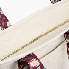 Dahlia Canvas Carry All