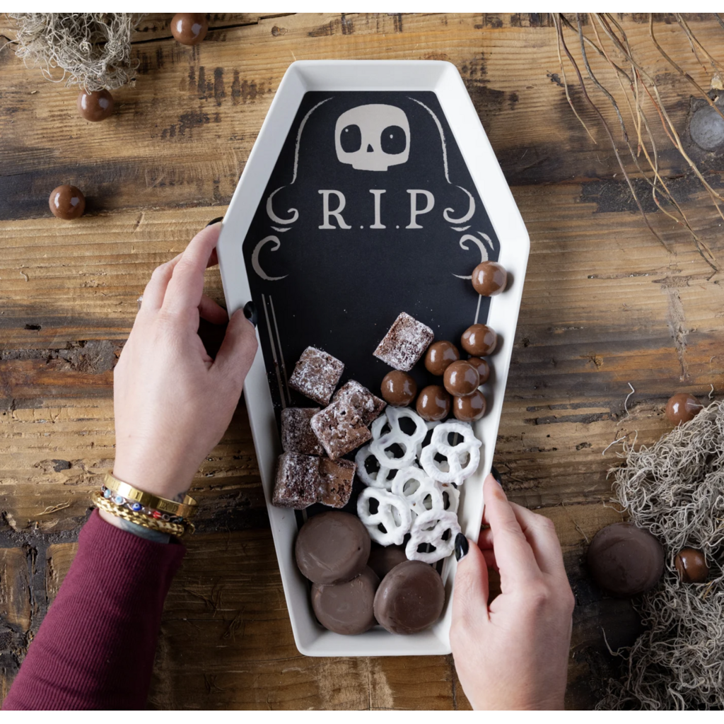 Coffin Bamboo Tray