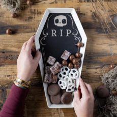 Coffin Bamboo Tray