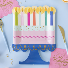 Cake Shaped Paper Plates