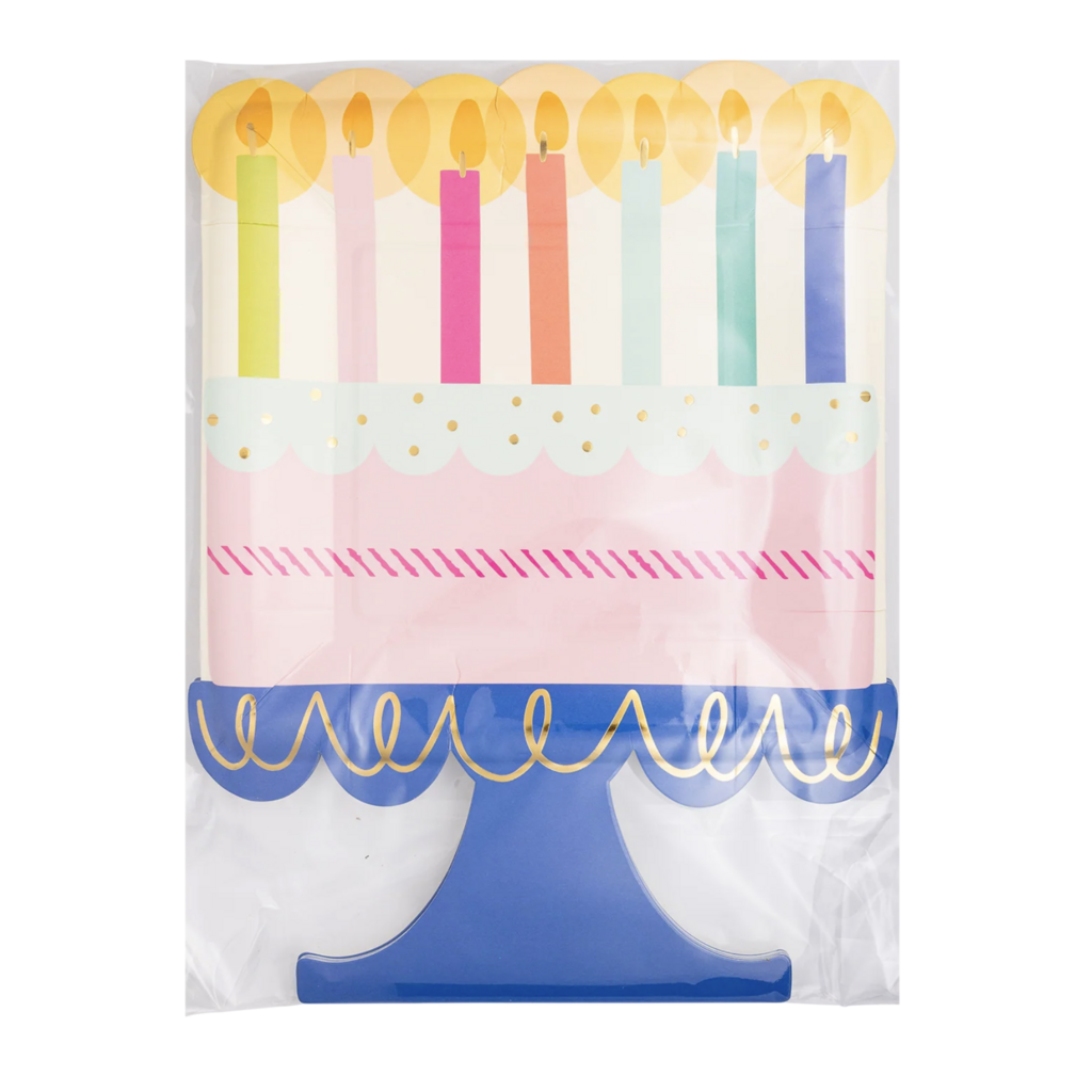 Cake Shaped Paper Plates
