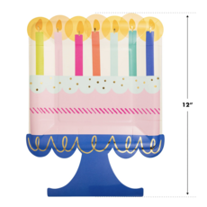 Cake Shaped Paper Plates
