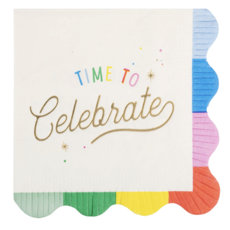 Time To Celebrate Cocktail Napkins
