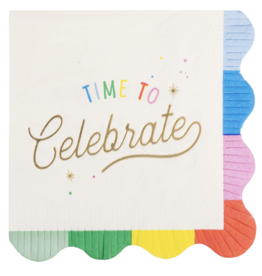 Time To Celebrate Cocktail Napkins