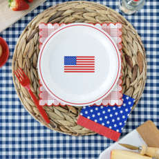 Stars and Fringe Paper Cocktail Napkins