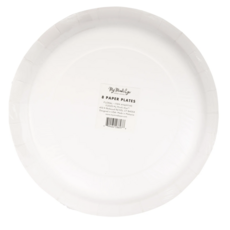 Hamptons Floral 10" Round Paper Plates