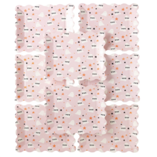Ghoul Gang Scattered Ghosts Scalloped Plates