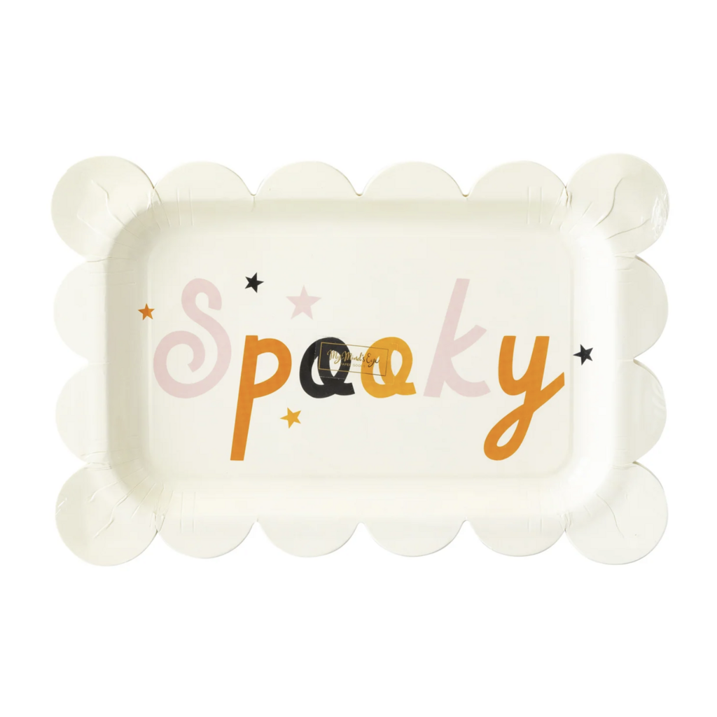 Hey Pumpkin Spooky Plates