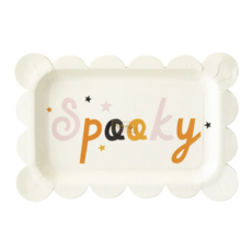 Hey Pumpkin Spooky Plates
