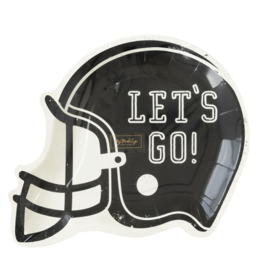 Football Helmet Shaped Plates