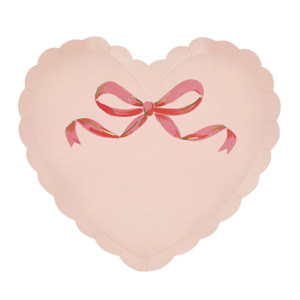 Coquette Heart Plates