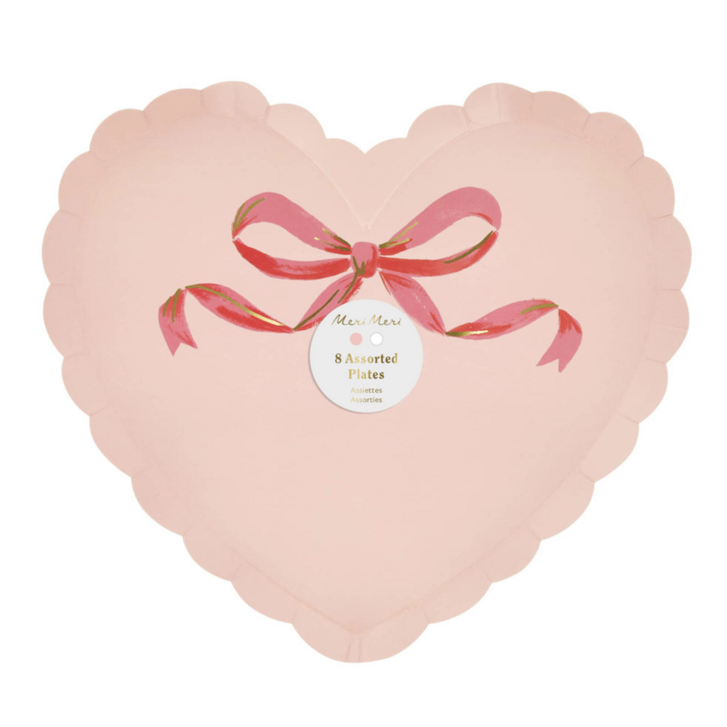 Coquette Heart Plates