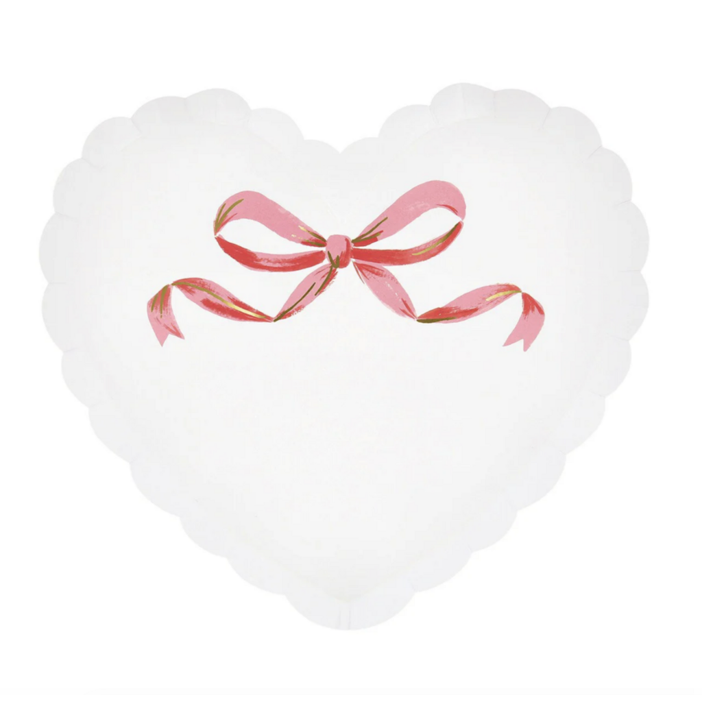 Coquette Heart Plates