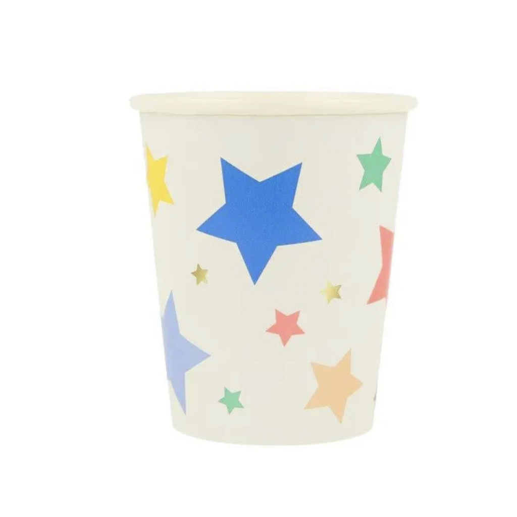 Happy Birthday Stars Cups