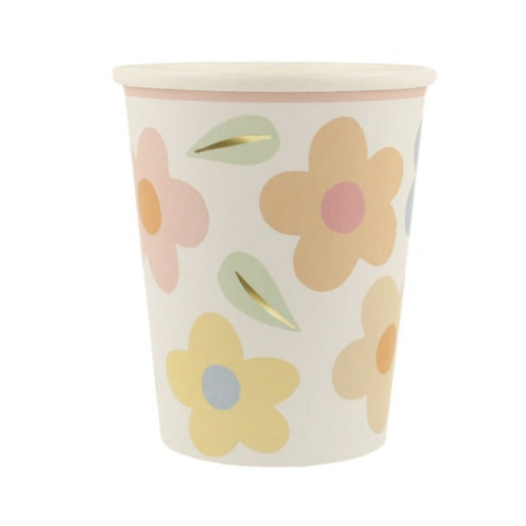 Happy Flowers Cups
