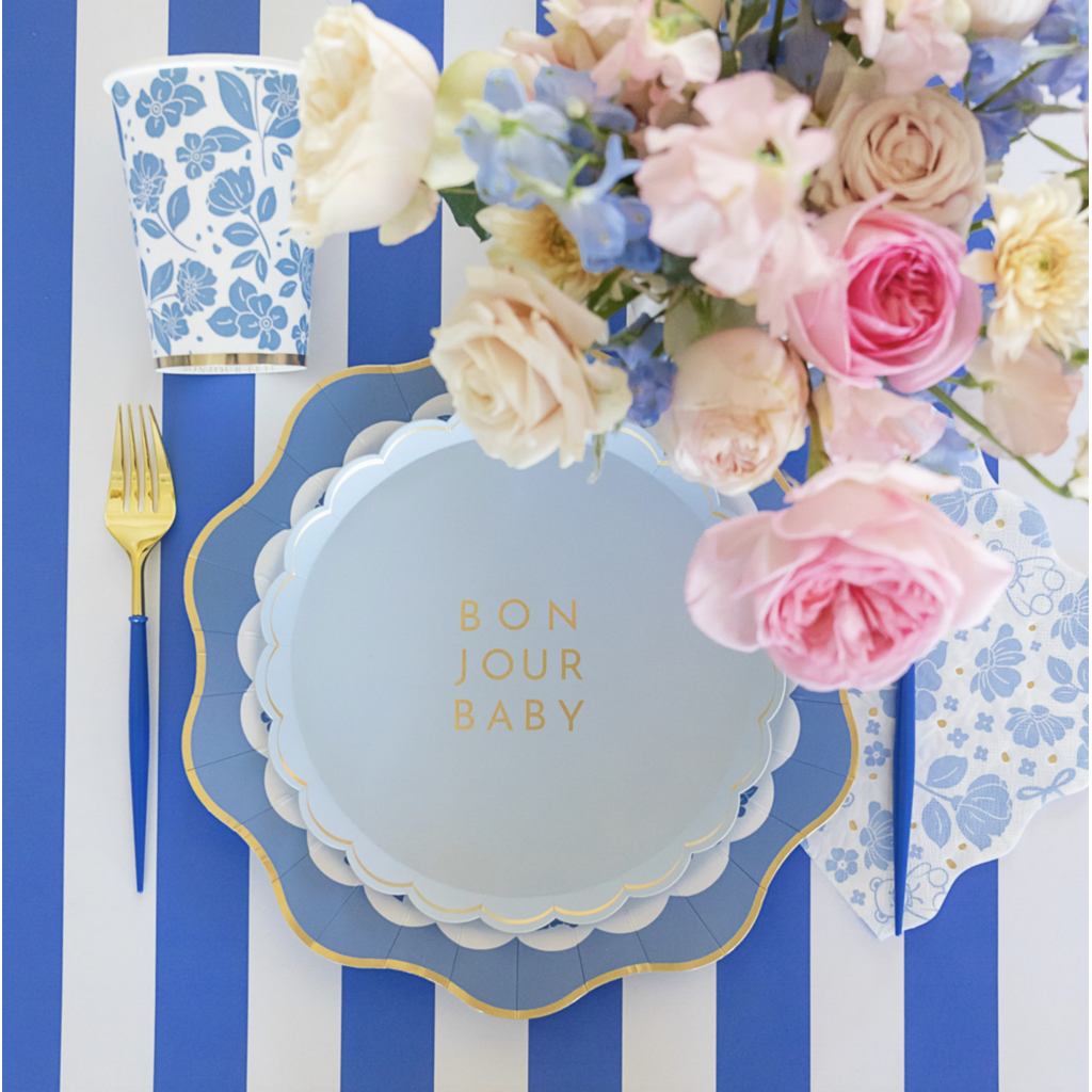 Bonjour Baby Sky Blue Small Plates
