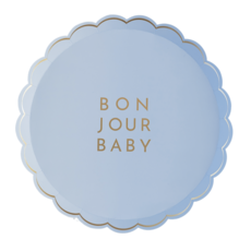 Bonjour Baby Sky Blue Small Plates