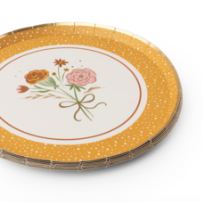 Cozy Fall Florals Dessert Plates