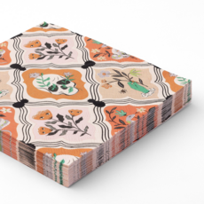Floral Skulls Halloween Lunch Napkins