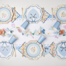 Multicolor Elegant Floral Dinner Plates