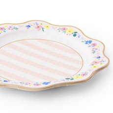 Multicolor Elegant Floral Dinner Plates