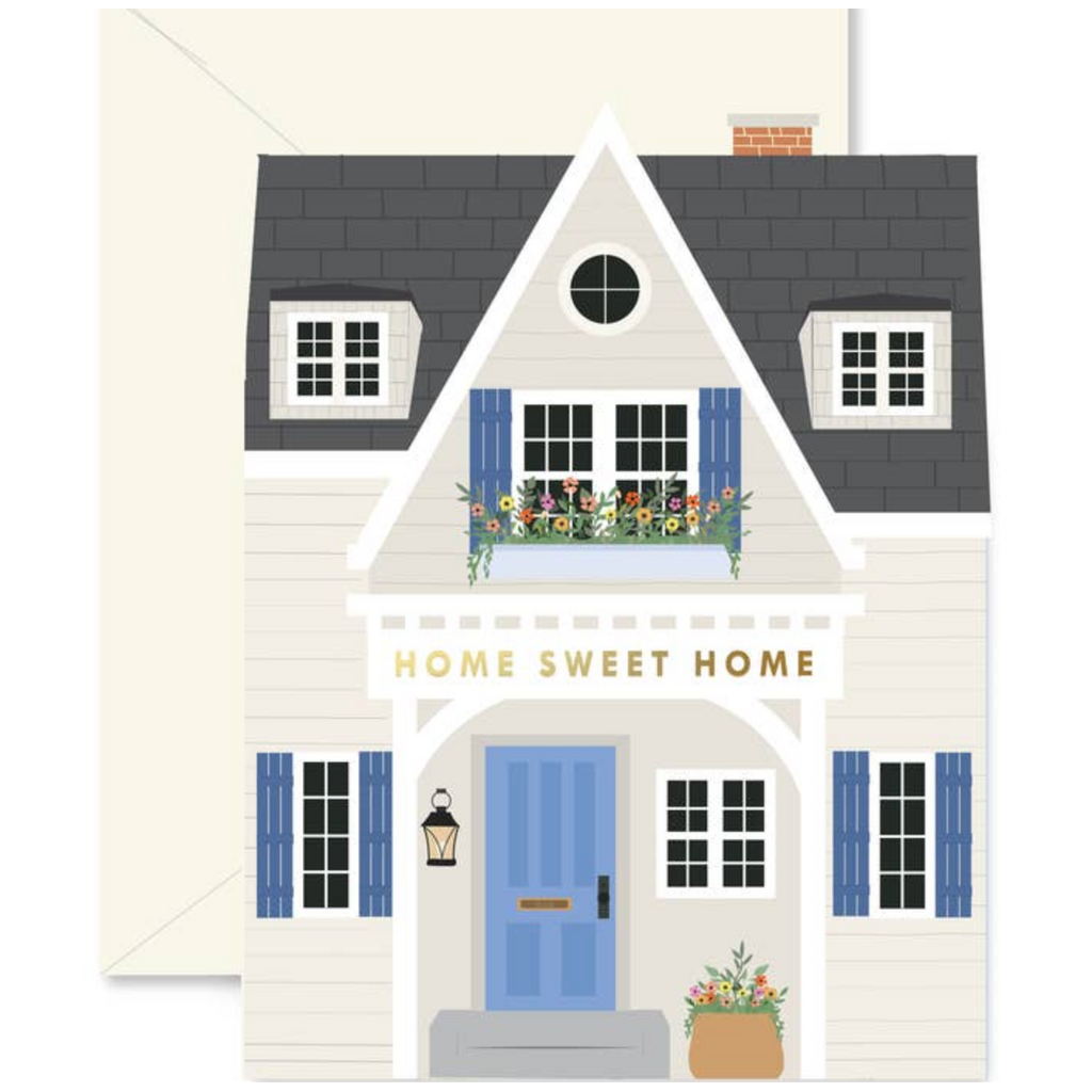 Home Sweet Home Shutters Card