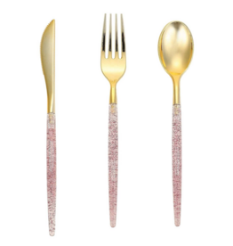 Better With Confetti Glitter Utensil Set