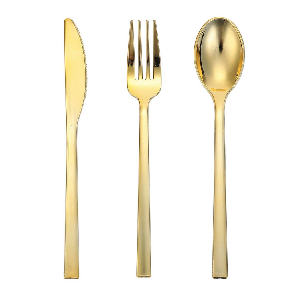 Gold Utensil Set