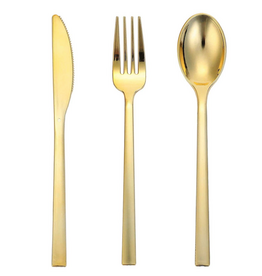 Gold Utensil Set