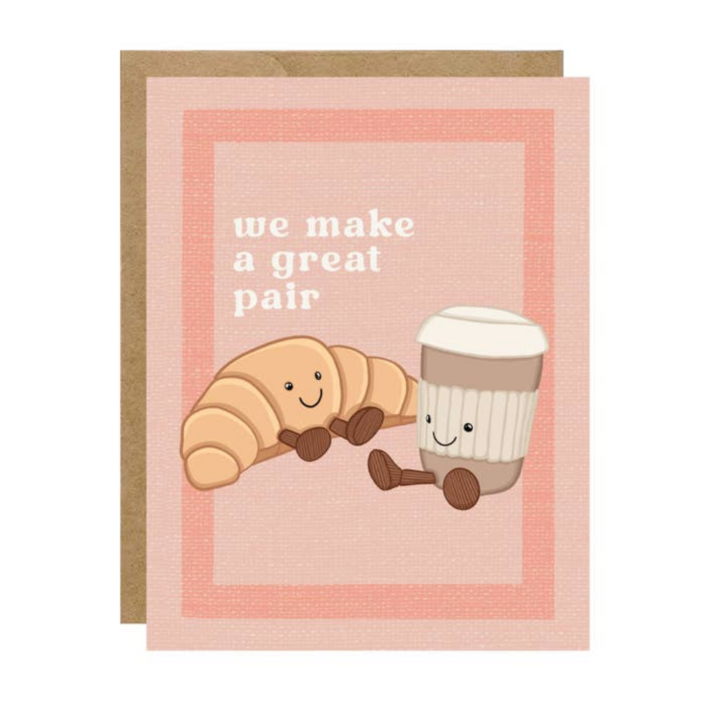 Great Pair Croissant + Latte Card