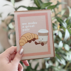 Great Pair Croissant + Latte Card