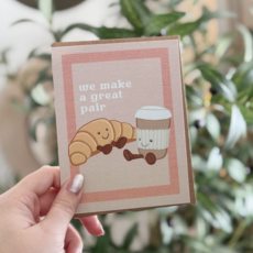 Great Pair Croissant + Latte Card