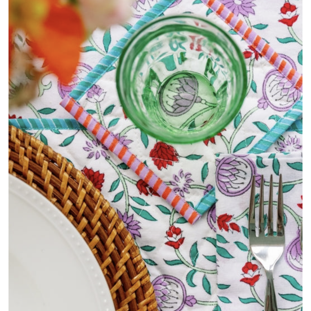 Loews Quilted Placemats - Set of 4