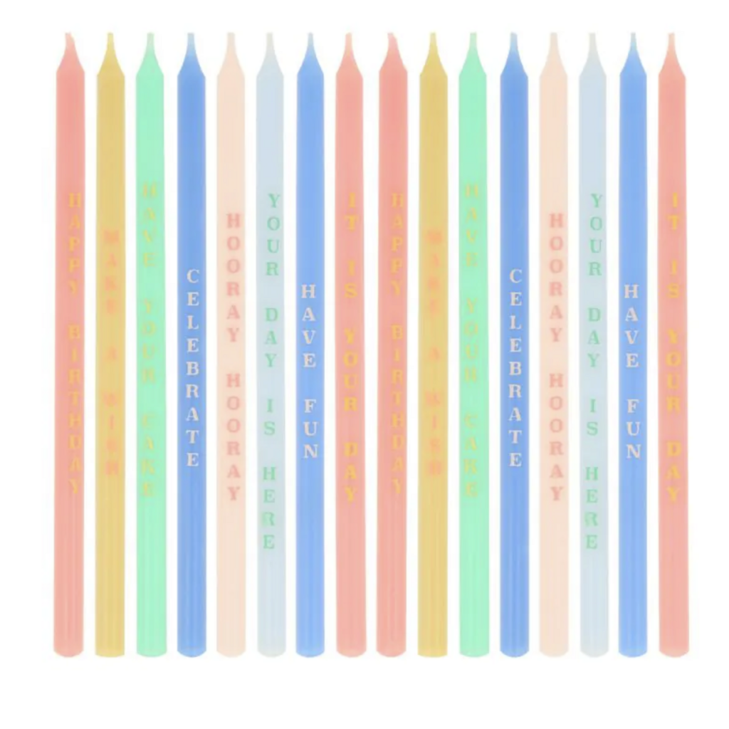 Birthday Phrases Candles