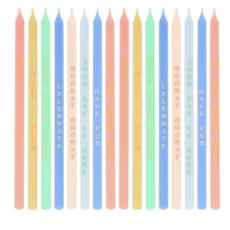 Birthday Phrases Candles