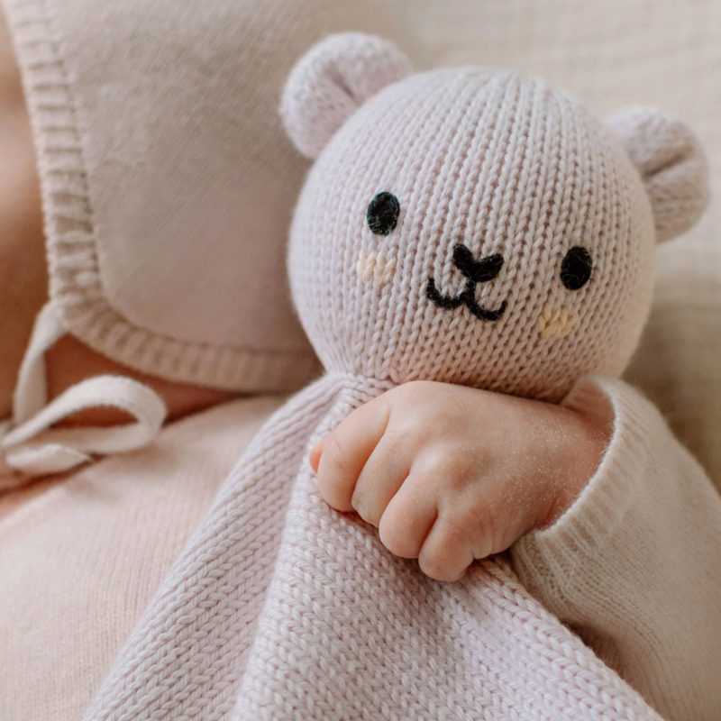 Baby Bear Lovey Lavender