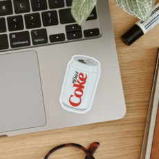 Crispy Diet Cola Can Vinyl Sticker