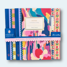 Happy Abstract Notebook Trio