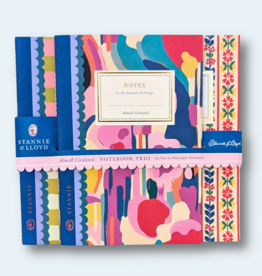 Happy Abstract Notebook Trio