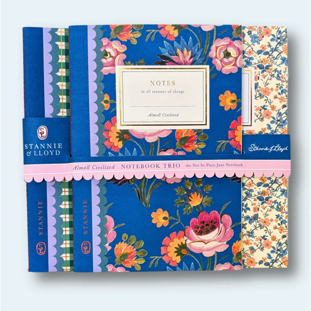 Modern Toile Pocket Notebook Duo